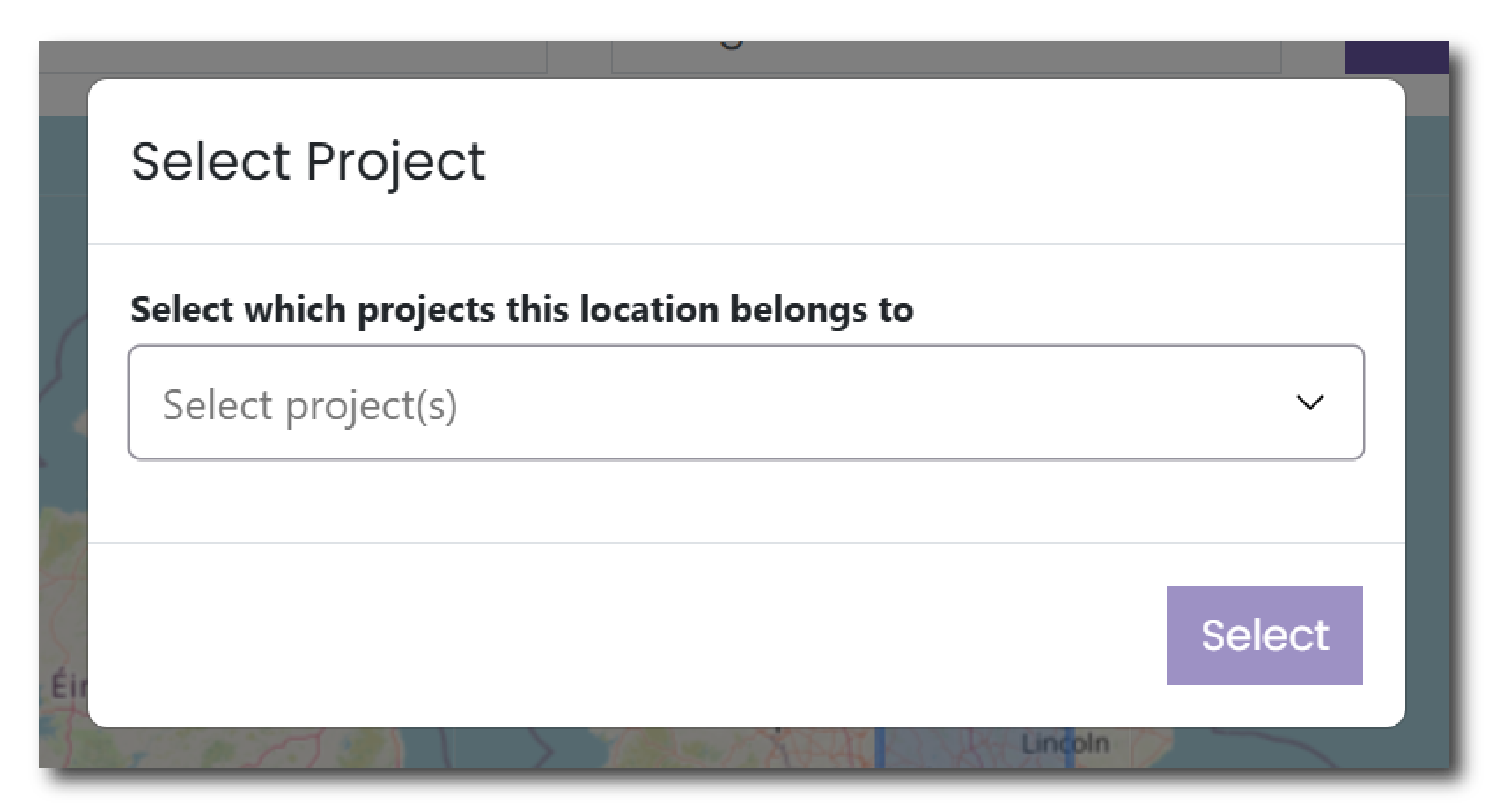 Allocate to project