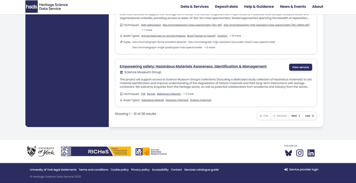 Service Provider login link