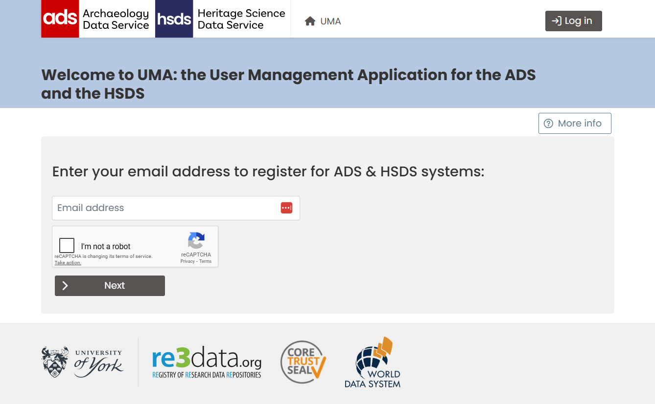 UMA Home page